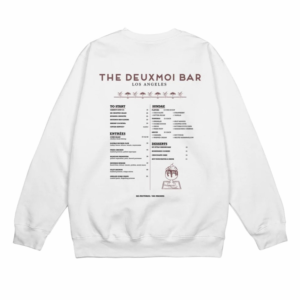 NEW Deuxmoi Crewneck